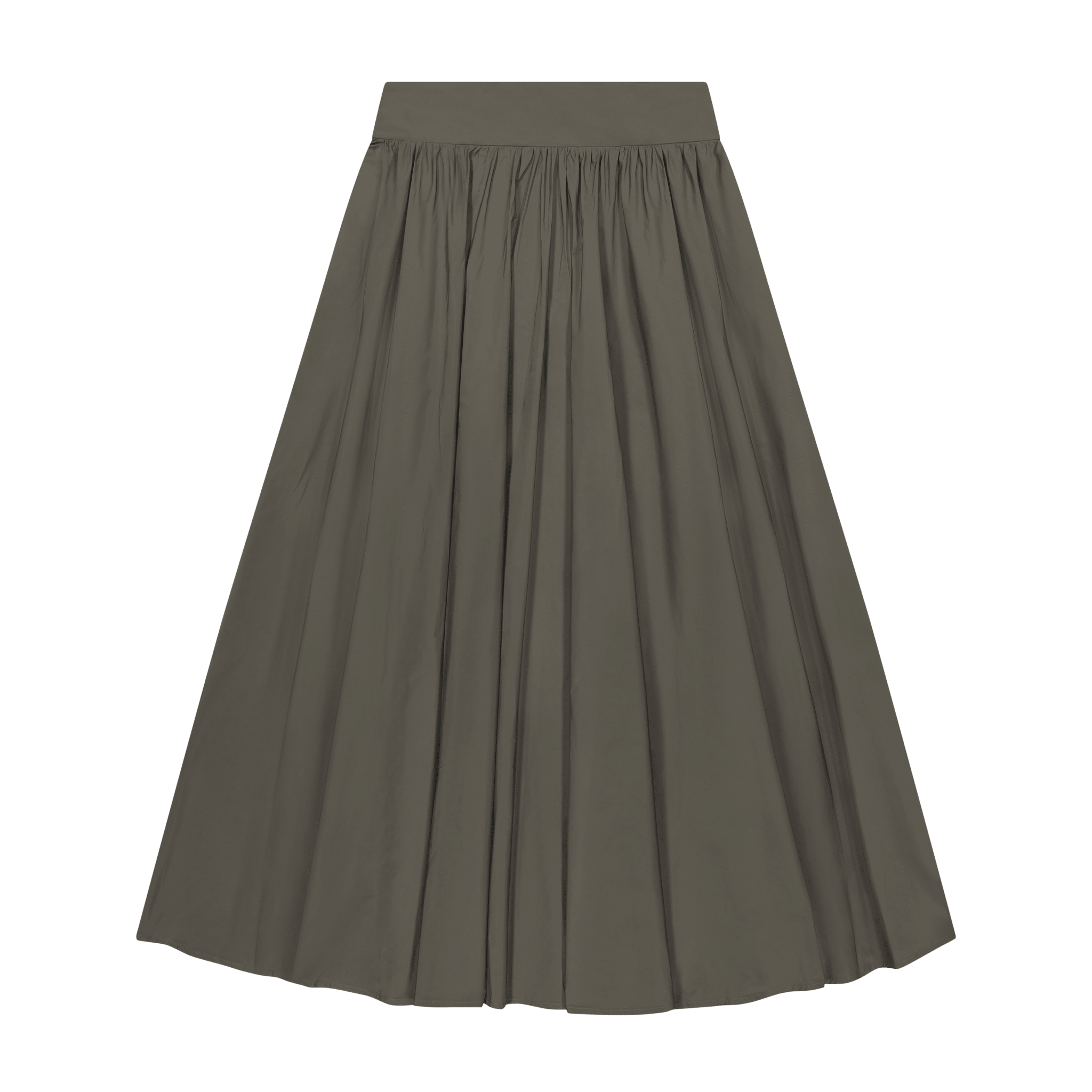 Taffeta Skirt - Steel - shopndotm - Teen Clothing