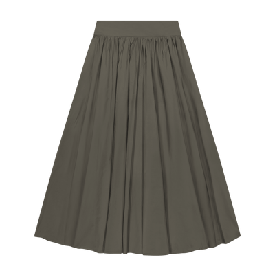 Taffeta Skirt - Steel