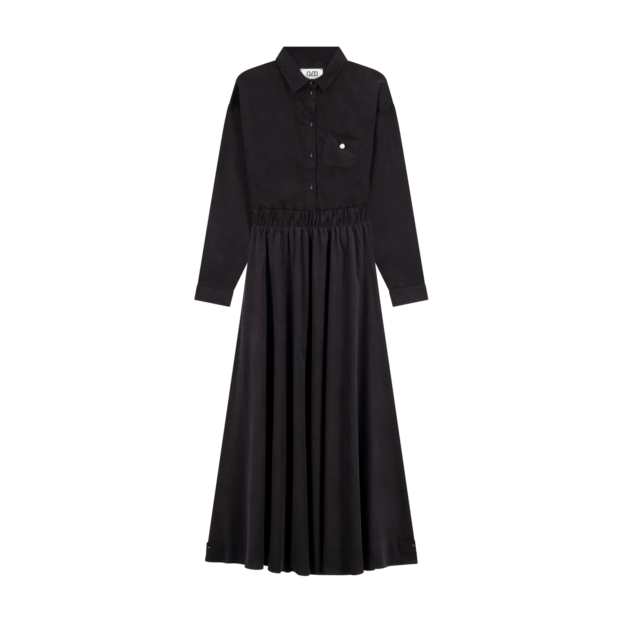 Textured Co-Ord Set - Black - shopndotm - Teen Clothing