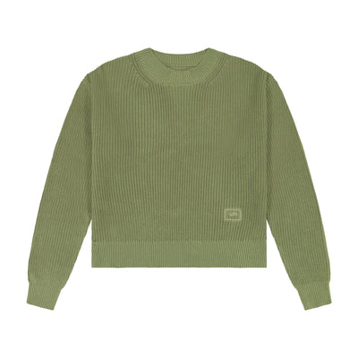 Textured Knit Sweater - Sage
