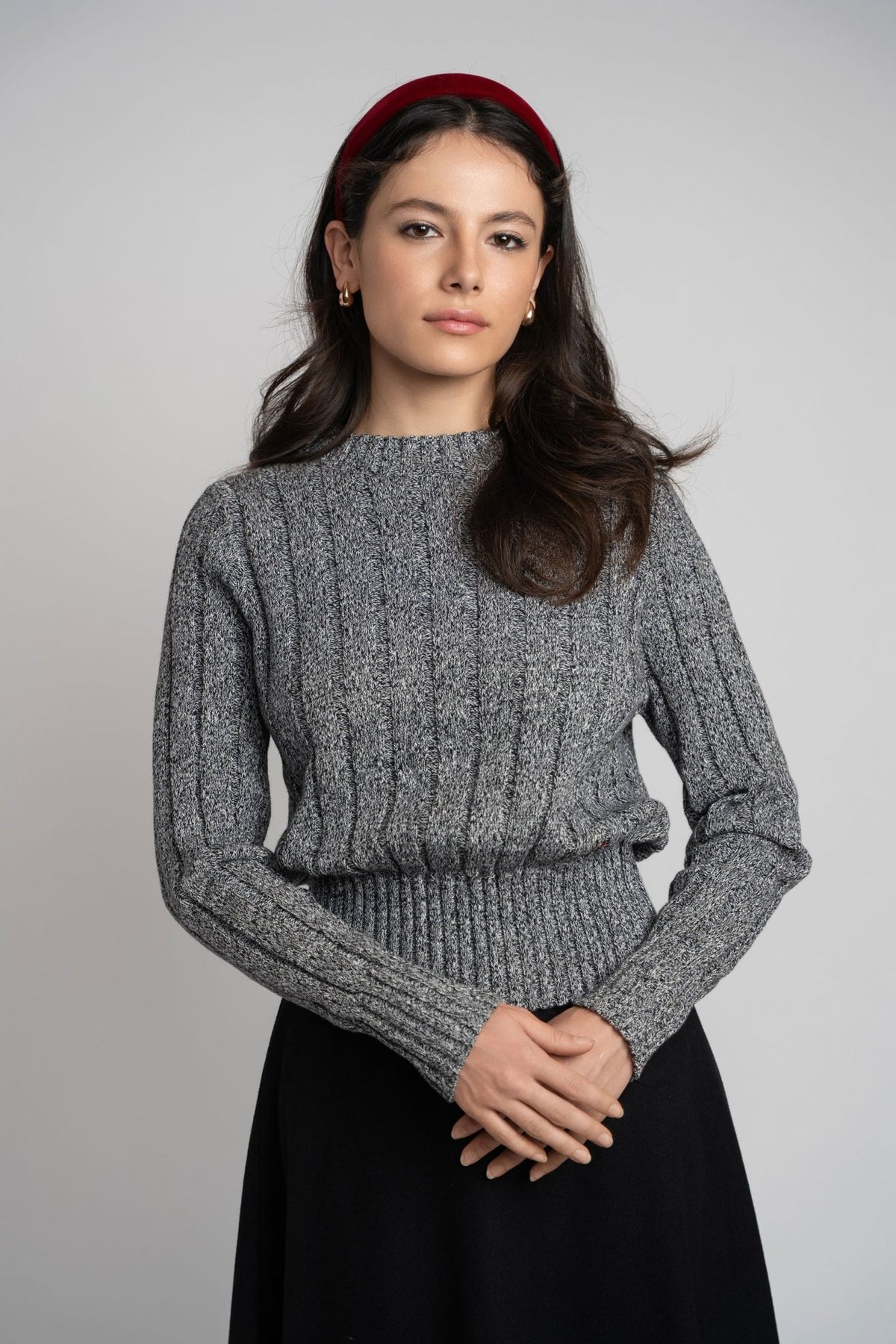 Tweed Sweater - shopndotm - Teen Clothing