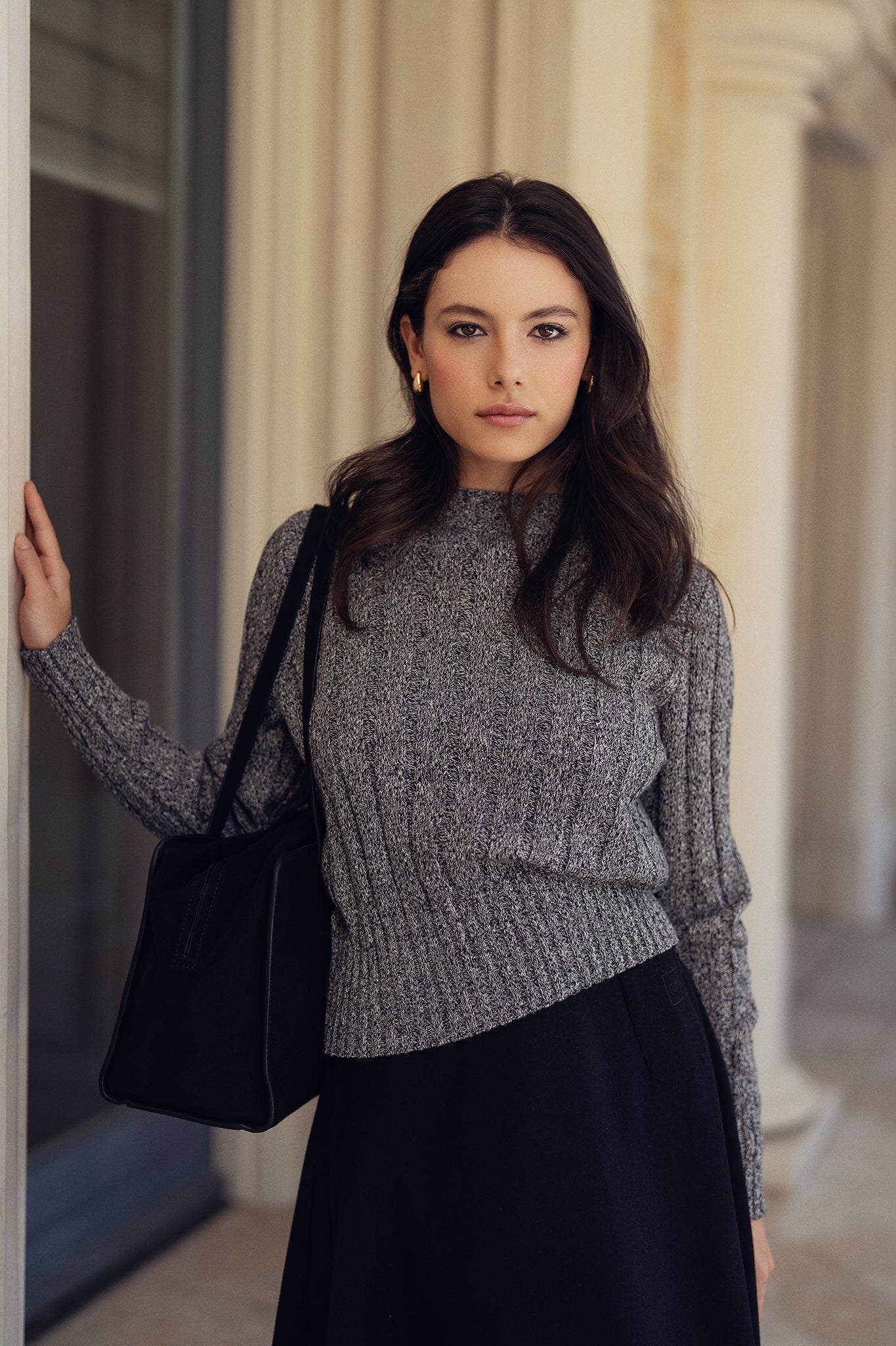 Tweed Sweater - shopndotm - Teen Clothing