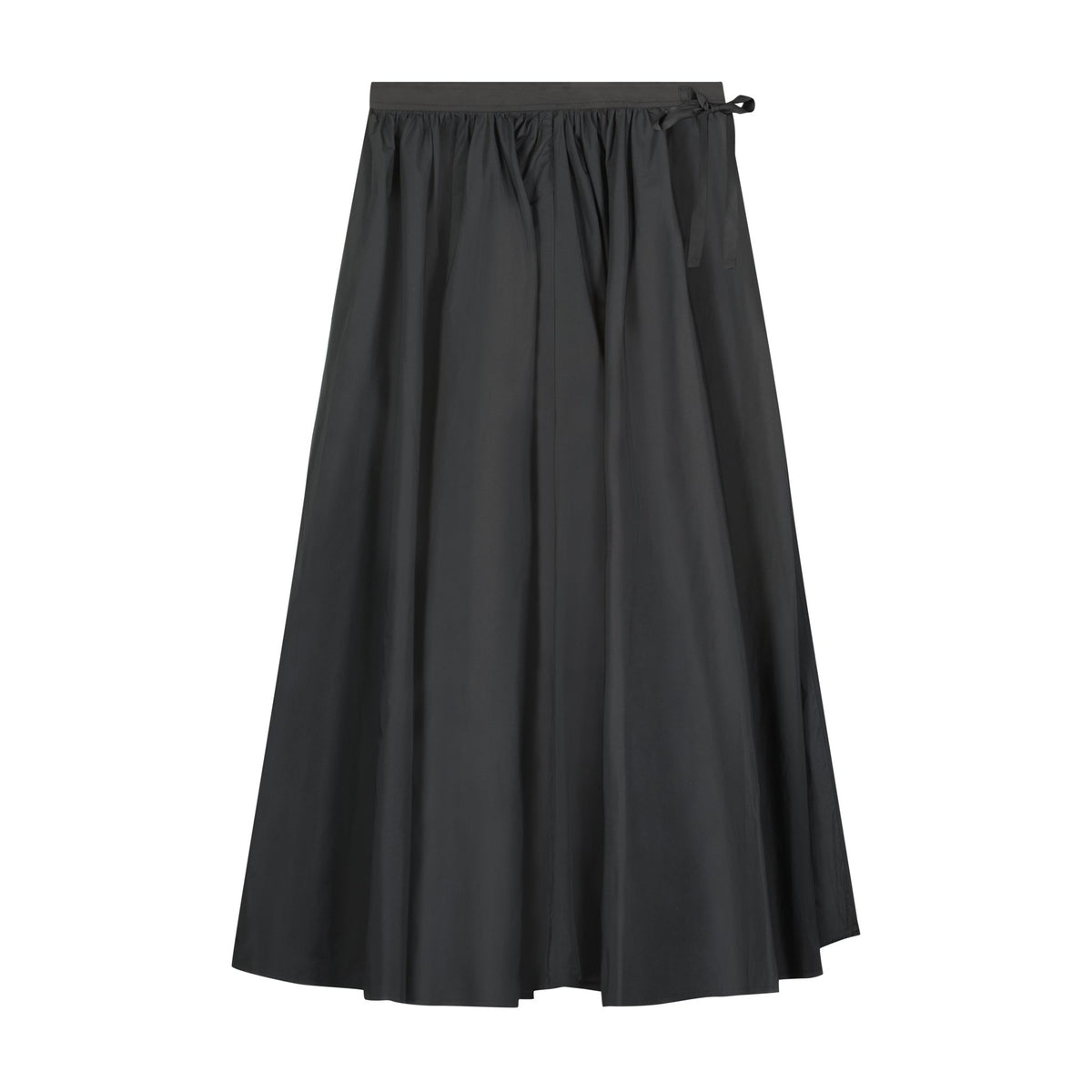 Twirl Taffeta Skirt - Black - shopndotm - Teen Clothing