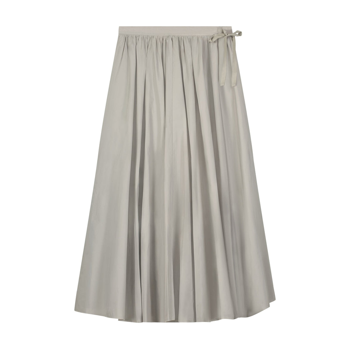 Twirl Taffeta Skirt - Grey - shopndotm - Teen Clothing