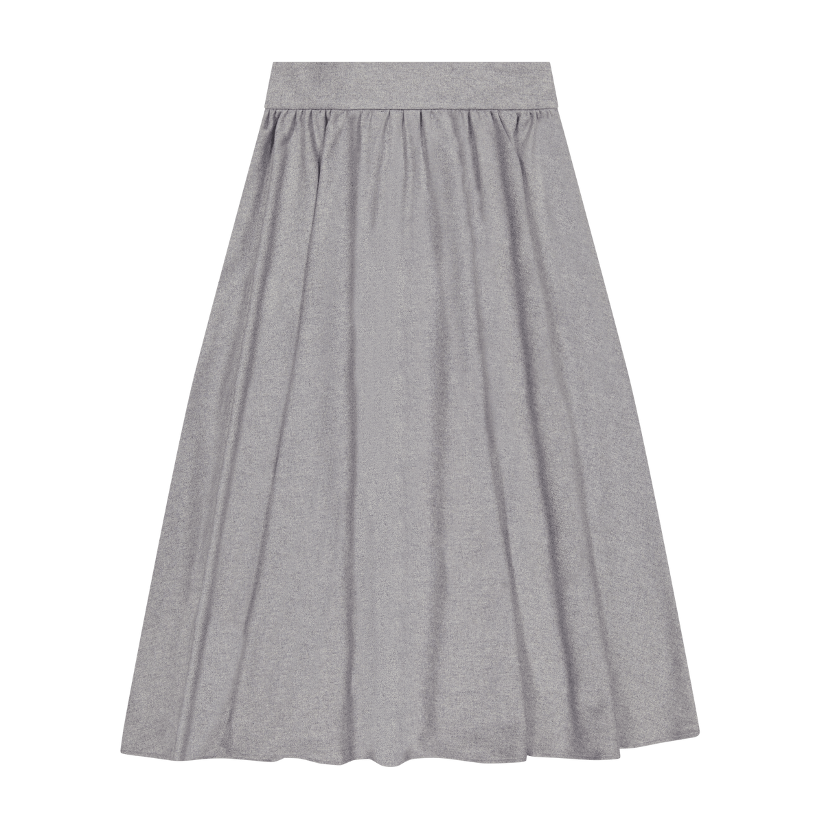 Wool Gathered Skirt - shopndotm - Young Adult/Women Clothing