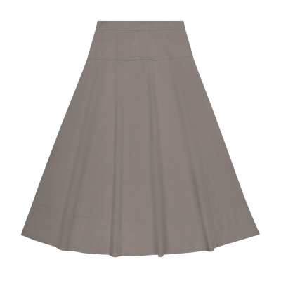 Yoke Skirt - Grey